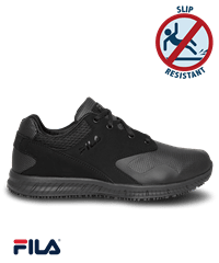 FILA Memory Layers Black/Black Men's Athletic Nursing Shoes