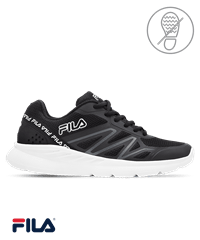 Fila Memory Cryptostride Black Men's Athletic Nursing Shoes