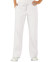 Style # 33: WHITEUA Best Buy Scrubs Women's 3-Pocket Moderate Flare Leg Drawstring Pants