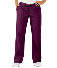 Style # 33: WINEUA Best Buy Scrubs Women's 3-Pocket Moderate Flare Leg Drawstring Pants