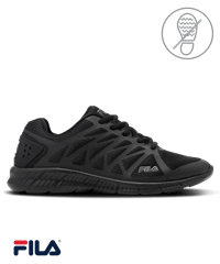 Fila Memory Fantom 6 Black Women's Athletic Nursing Shoes