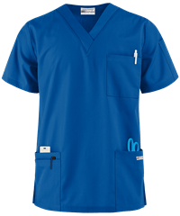 UA Best Buy Scrubs Men's 5-Pocket V-Neck Top
