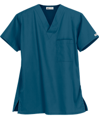 Style # 71: CARIBUA Best Buy Scrubs Unisex 1-Pocket V-Neck Top