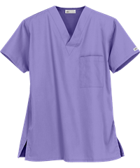Style # 71: DALILUA Best Buy Scrubs Unisex 1-Pocket V-Neck Top