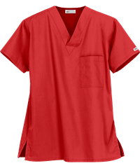 Style # 71: REDUA Best Buy Scrubs Unisex 1-Pocket V-Neck Top