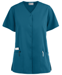 UA Best Buy Scrubs Women's 3-Pocket Snap Front Top