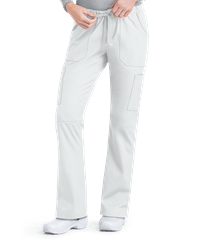 Style # 944: WHITEUA Best Buy Scrubs Women's 6-Pocket Drawstring Cargo Pants