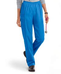 UA Best Buy Scrubs Women's 3-Pocket TALL Elastic Waist Tapered Pants