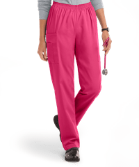 Style # 978: FUCHSUA Best Buy Scrubs Women's 3-Pocket Elastic Waist Tapered Pants