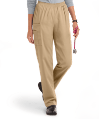 UA Best Buy Scrubs Women's 3-Pocket Elastic Waist Tapered Pants
