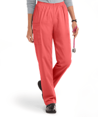 Style # 978: MELONUA Best Buy Scrubs Women's 3-Pocket Elastic Waist Tapered Pants
