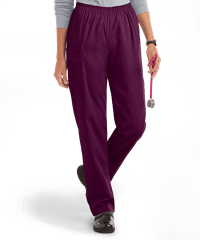 Style # 978: WINEUA Best Buy Scrubs Women's 3-Pocket Elastic Waist Tapered Pants