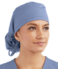 Advantage by Butter-Soft Women's Elasticated Pouch STRETCH Scrub Hat