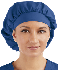 Advantage By Butter-Soft Women's Bouffant STRETCH Scrub Cap
