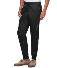 Style # AB714: BLACKUA Advantage STRETCH Men's 4-Pocket Knit Waistband Jogger Scrub Pants
