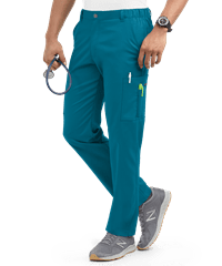 Style # AB841: CARIBUA Advantage STRETCH Men's 7-Pocket Cargo Scrub Pants