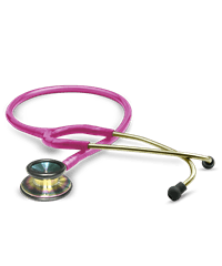 ADC Adscope 603 Clinician Iridescent Raspberry Stainless Steel Stethoscope 