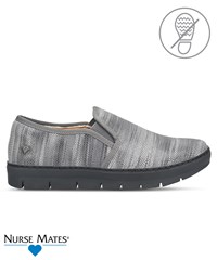 Nurse Mates Adela Grey Multi Women's Slip Resistant Nursing Shoe