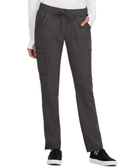 Style # BJ700: CHARCBetsey Johnson Buttercup Women's 6-Pocket Drawstring Scrub Pants