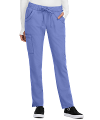 Style # BJ700: TRCEIBetsey Johnson Buttercup Women's 6-Pocket Drawstring Scrub Pants