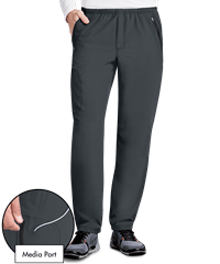 Barco One Amplify Men's 7-Pocket STRETCH Perforated Details Cargo Scrub Pants