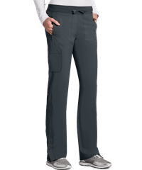 Style # BO5205: STEELBarco One Spirit Women's 4-Pocket STRETCH Perforated Details Cargo Scrub Pants