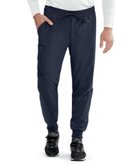 Barco One Vortex Men's 6-Pocket STRETCH Perforated Detail Cargo Jogger Scrub Pants