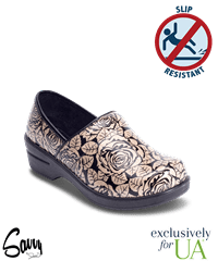 UA Exclusive Savvy Brandy Golden Rose Women's Slip Resistant Nursing Shoes