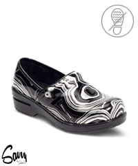Savvy Brandy Exclusive Marbleosity Women's Slip-Resistant Nursing Shoes
