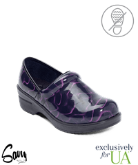 Savvy Brandy Exclusive Swirly Slip-resistant Woman's Nursing Shoes