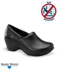 Nurse Mates Bryar Women's Leather Nursing Clogs