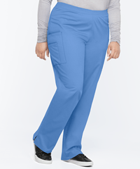 UA Butter-Soft STRETCH Women's 3-Pocket PETITE Plus Size Pull On Scrub Pants