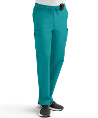 UA Butter-Soft STRETCH Men's 7-Pocket Cargo w/ Elastic Waist Scrub Pants