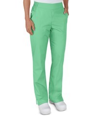 Style # BSS476: GRJADUA Butter-Soft STRETCH Women's 2-Pocket Flat Front w/ Back Elastic Scrub Pants