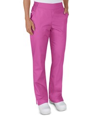 Style # BSS476: ROSEBUA Butter-Soft STRETCH Women's 2-Pocket Flat Front w/ Back Elastic Scrub Pants