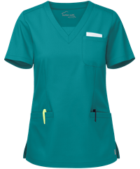 UA Butter-Soft STRETCH Women's 3-Pocket Welt V-Neck Scrub Top