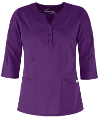 UA Butter-Soft STRETCH Women's 2-Pocket Round Neckline Scrub Top