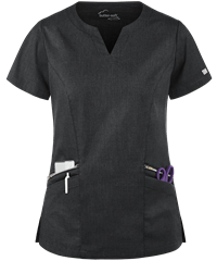 UA Butter-Soft STRETCH Women's 4-Pocket V-Neck Notch Scrub Top