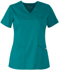 UA Butter-Soft STRETCH Women's 5-Pocket V-Neck Scrub Top