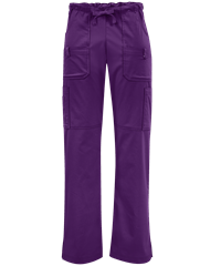 Style # BSS696: EGGPLUA Butter-Soft STRETCH Women's 8-Pocket Drawstring Scrub Pants