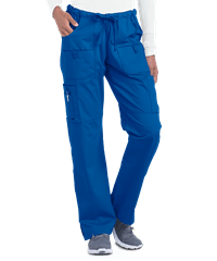 Style # BSS696: RROYUA Butter-Soft STRETCH Women's 8-Pocket Drawstring Scrub Pants