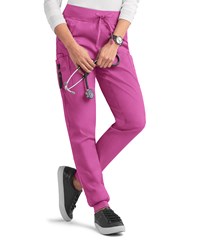 UA Butter-Soft STRETCH Women's 4-Pocket PETITE Cargo Jogger Scrub Pants