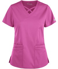 UA Butter-Soft STRETCH Women's 4-Pocket Crisscross Scrub Top