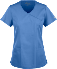 UA Butter-Soft STRETCH Women's 3-Pocket V-Neck Mock Wrap Scrub Top