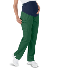 UA Butter-Soft STRETCH Women's 6-Pocket Knit Waist Maternity Scrub Pants