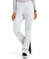 UA Butter-Soft STRETCH Women's 4-Pocket PETITE w/ Knit Waistband Yoga Scrub Pants
