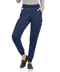 Style # BU287: NAVYEasy STRETCH by Butter-Soft™ Mila Women's 5-Pocket Jogger Scrub Pants