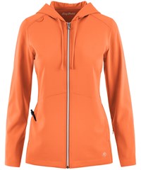 Easy STRETCH by Butter-Soft™ Selena Women's 5-Pocket Long Sleeve Zip-Font Scrub Hoodie