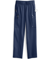 Style # BU469: NAVYEasy STRETCH by Butter-Soft™ Nala Women's 5-Pocket Straight Leg Scrub Pants