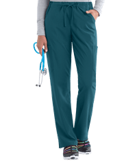 Style # BU478: CARIBEasy STRETCH by Butter-Soft™ Eden Women's 4-Pocket Drawstring Scrub Pants